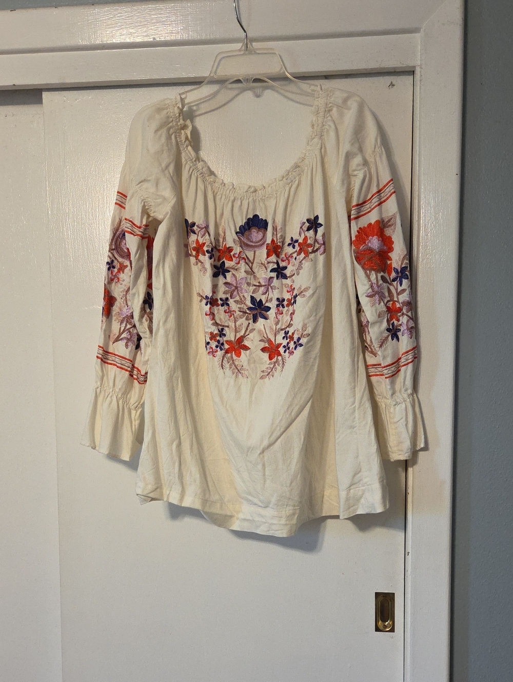 FREE PEOPLE EUC SIZE M BOHO TOP